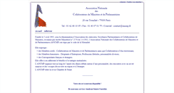 Desktop Screenshot of ancmp.fr